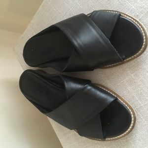 Handmade Italian Leather Slides